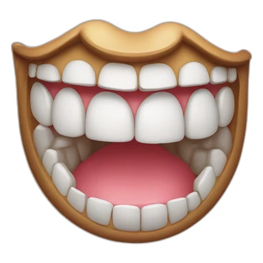 smiley qui souffle par la bouche sticker