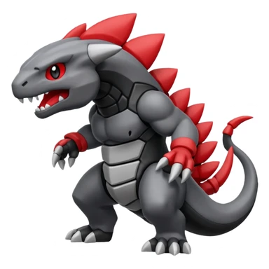 Coalossal-Rhypherior-Onix-Pokémon-fusion, full body sticker