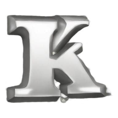 K-letter-in-diamond sticker