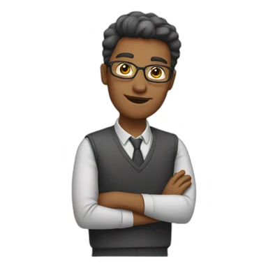 School teacher sticker