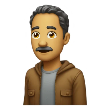 Skeptical but kind sticker