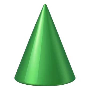 a green Birthday hat sticker