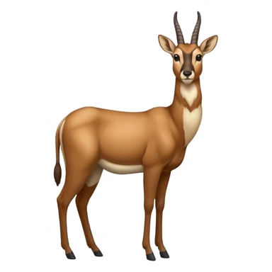 Hirola Antelope sticker