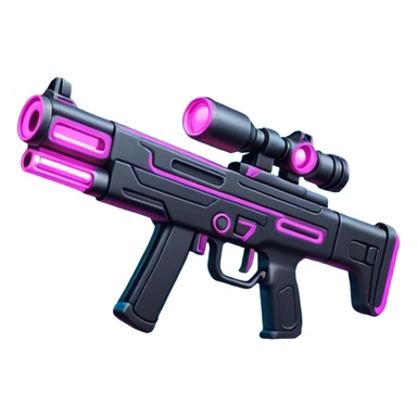  shooter game with this color 9654F4 sticker