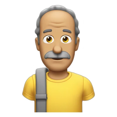 Homer simsone  sticker