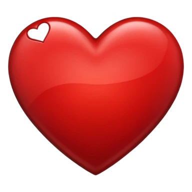 Make a red and black heart with an a in it sticker