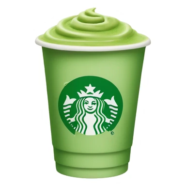 Starbucks matcha latte sticker