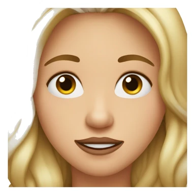 rizzfull person who is biting there lip with a raised eyebrow sticker