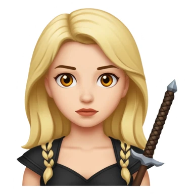 Slayer Charlotte from Fortnite sticker