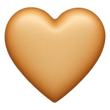 Tan heart with N in it  sticker