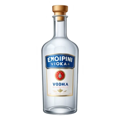 Une bouteille de Vodka sticker