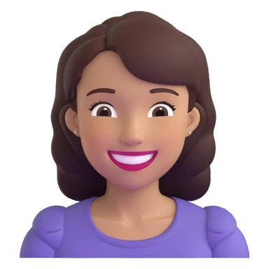 joyful young woman sticker