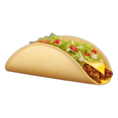 crunch wrap supreme taco bell sticker