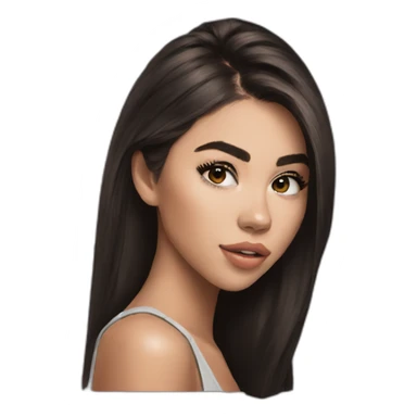 Portrait Madison Beer sticker