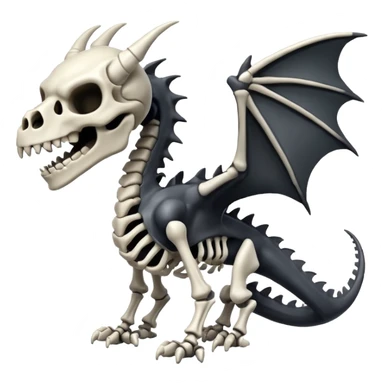 Emote de Dragones esqueleto de Clash royale sticker