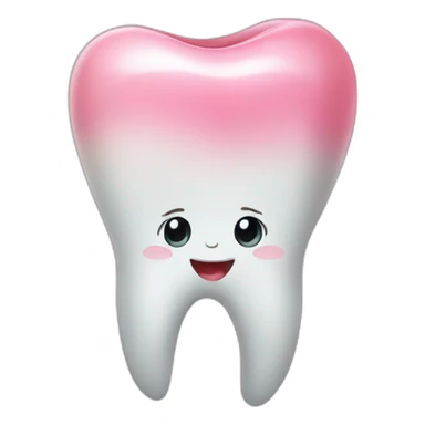 baby tooth sticker