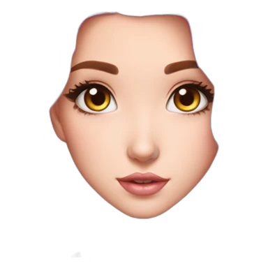 belle delphine eyes rolled back sticker
