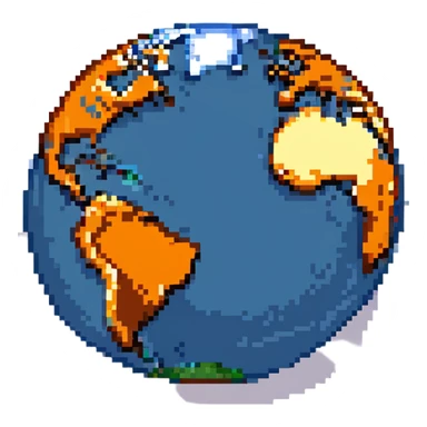 Image of the Earth with a quarter of it separated and molten layers within it visible sticker