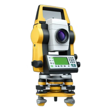 totalstation surveying sticker