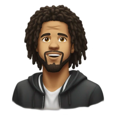 J. Cole sticker