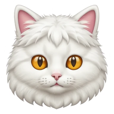 🐈‍⬛ pareil en blanc même forme  sticker