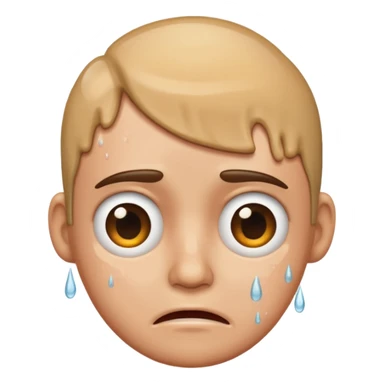 Head in a toilet sticker