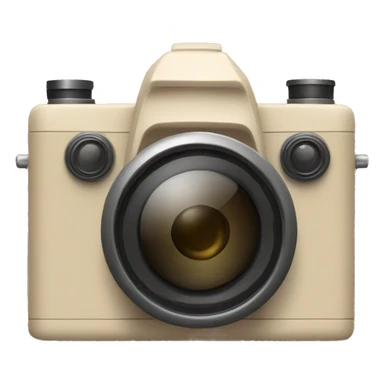 Camera beige sticker