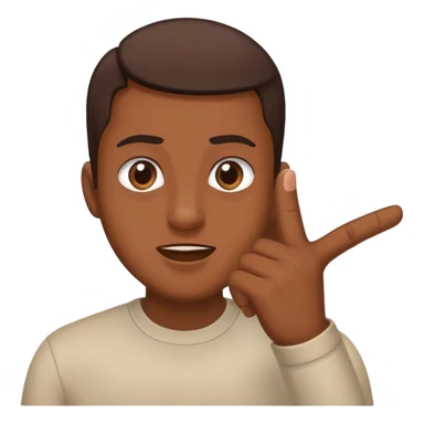 Me flipping someone off sticker