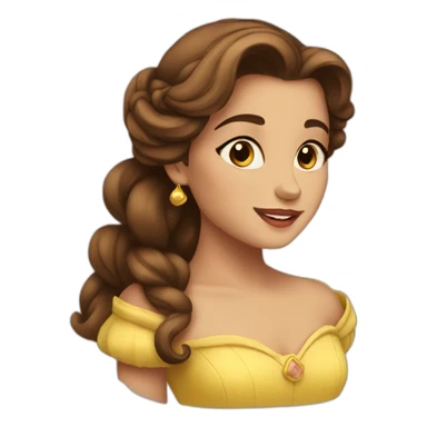 Belle sticker