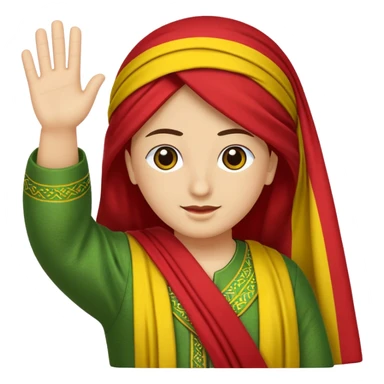 Kurdish bayrak sticker