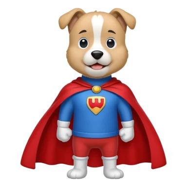 Cartoon character Underdog sticker