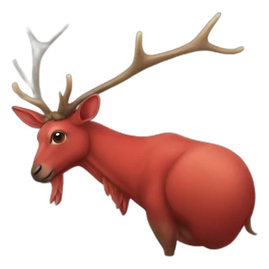 red pharalope sticker