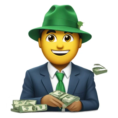 leafs with money sticker