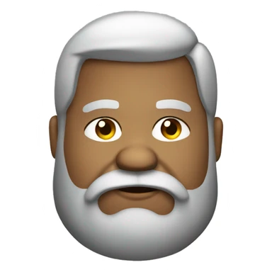 fat man with beard sticker