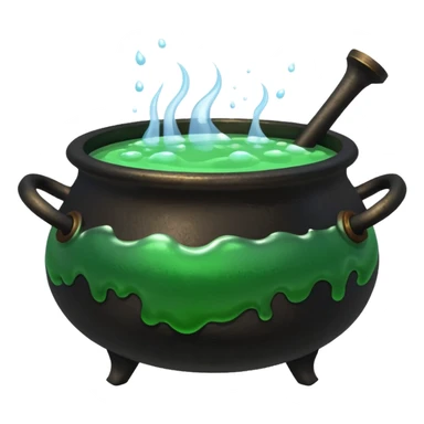 Caldero de bruja sticker