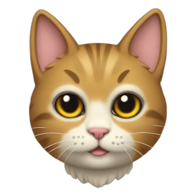 Gato con alas sticker