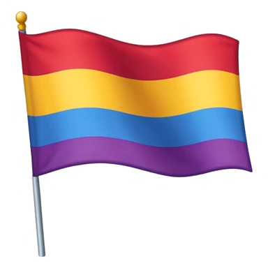 A random flag sticker