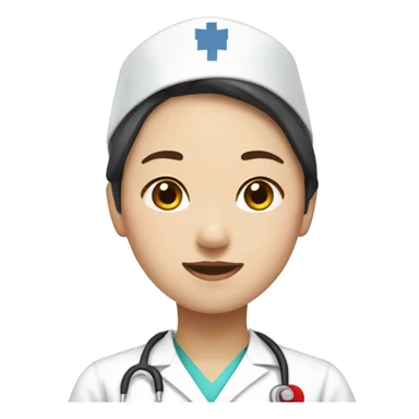 korea nurse student, no cap sticker