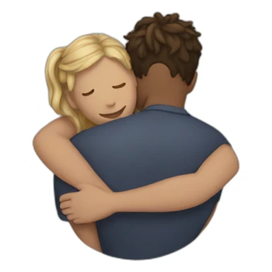 friends hold around eachother sticker