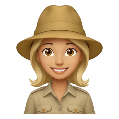 A female guide sticker