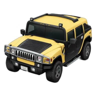 Triple H with hummer sticker