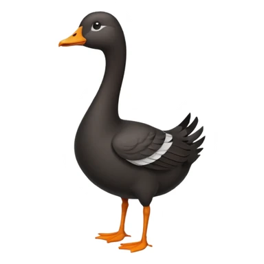 black goose sticker