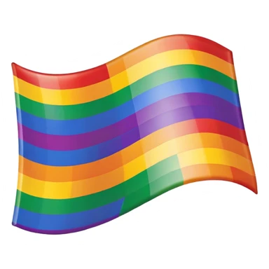 Gay flag sticker