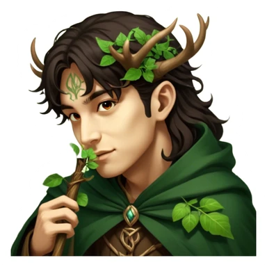 Forest Wizard sticker