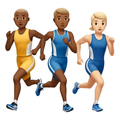 solo running relay  sticker