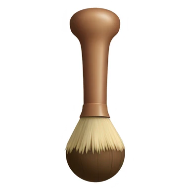 plunger on a bald hea sticker
