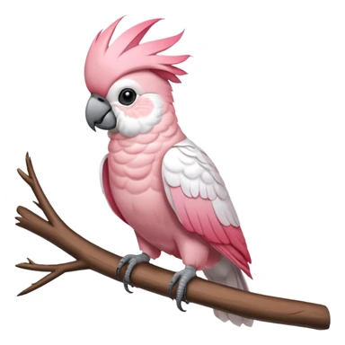 Rose breasted cuckatoo sticker