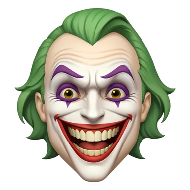 The joker laughing with words that say Mista Jaaay  sticker