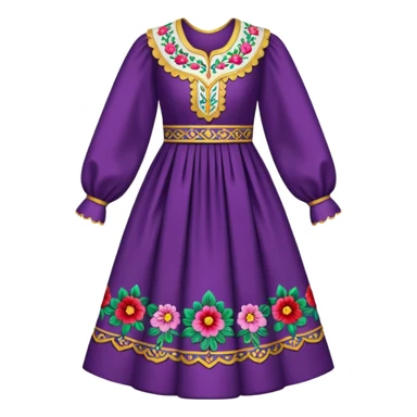 Bunad dress sticker