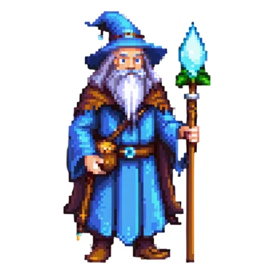 lost wizard wandering sticker